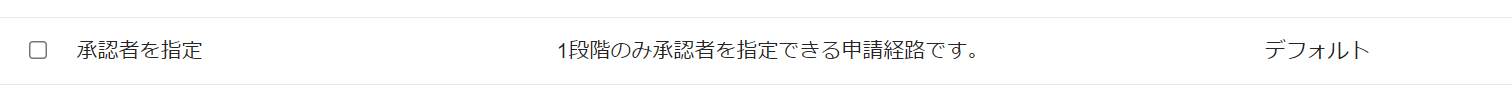 承認者を指定部分のスクリーンショット