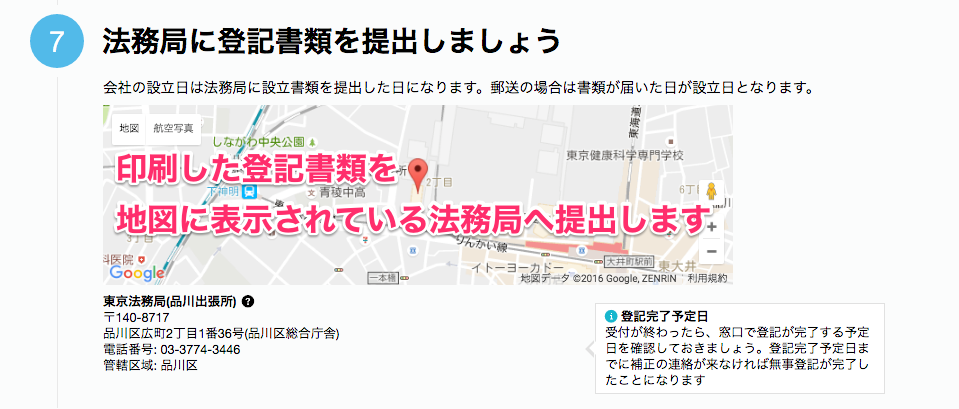 2 法人登記の手続きを行う 設立ステップ Freee ヘルプセンター